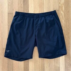 Arcteryx Men’s Aptin Shorts XL Black 9” Hiking Trail Shorts